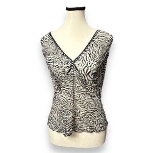 Women’s Sheer Sleeveless Top Large